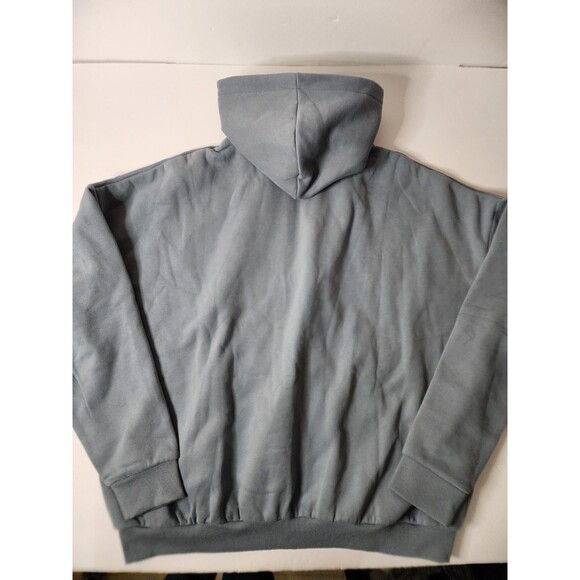 Comfrt Cloud Zip Hoodie Unisex Large Blue Willow Full Zip Oversized - Picture 4 of 9